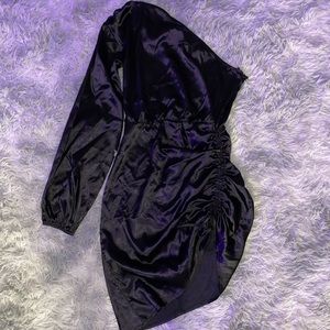 Black One Shoulder Dress